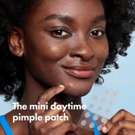 Mighty Patch Mini Invisible+ Patches - X-Small Daytime Hydrocolloid Acne Pimple Patches for Covering Zits & Blemishes, Blends Into Skin & Barely There (30 Count, 10mm Patch)
