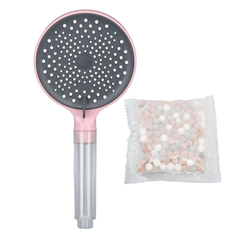 Handheld Shower Head ABS High Pressure 3 Functions Bathroom Shower