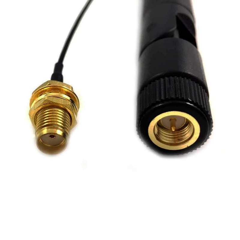 2.4GHz 3dB SMA Antenna with U.FL UFL Pigtail