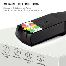 COLOR TREE Emf Meter For Ghost Hunting Portable Led Light Electromagneti
