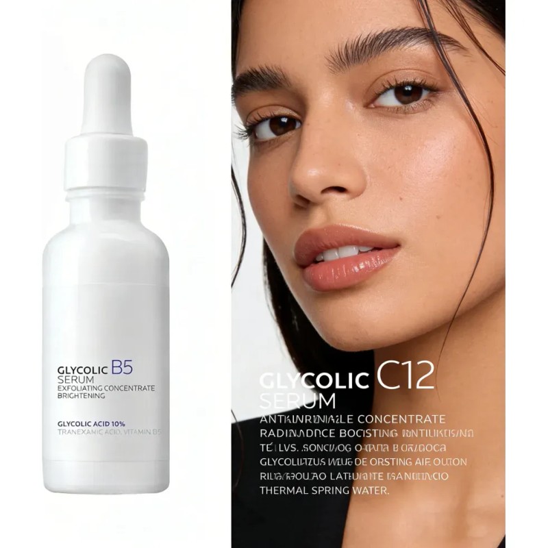 Cuidado Facial Glicolico Vitamina C12 Antioxidante Mz4
