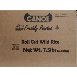 Canoe Roll Cut Wild Rice, 7.5 lb Bag
