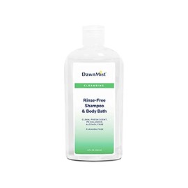 Dukal DawnMist Rinse Free Shampoo and Body Bath 8 oz (Box of 12)