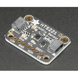 MicroMaker Development Tools for Temperature Sensors Adafruit HTS221 - Temperature & Humidity Sensor Breakout Board - Stemma QT/Qwiic - SKU 4535