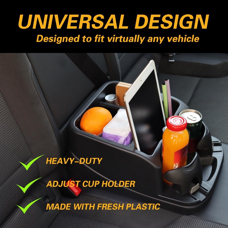 Zinytrae Universal Big Center Console for Cars, Trucks, Minivans, SUVs,