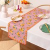 furn. Oranges Indoor/Outdoor Table Runner, Pink, 180 x 35cm