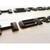 Jeep NEW 2PCS Kits Matte Black GRAND CHEROKEE 3D Letters