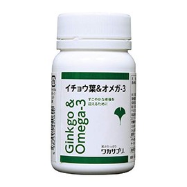 ワカサプリ イチョウ葉&オメガ-3 60粒