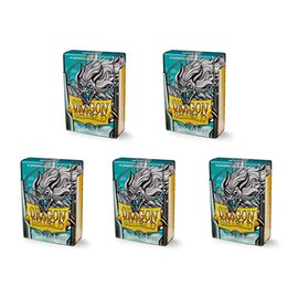 5 Packs Dragon Shield Classic Mini Japanese White 60 ct Card Sleeves Value Bundle!
