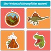 Smowo® 10 Dinosaur Shrink Films with Key Fob - Dino