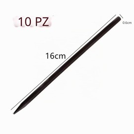 10 bastoncini per capelli in legno, bacchette per capelli cinesi retrò forcine per capelli fatti a mano forcine per capelli accessori per capelli per donne accessori fai da te nero