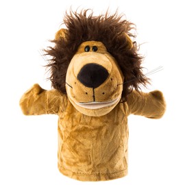 Animal Hand Puppets Set for Kids & Adults - 12.5" Premium Quality Soft Plush Toys with Movable Mouths - Perfect for Storytelling, Teaching, Preschool, Role-Play - Durable, Vibrant, Educational Puppets