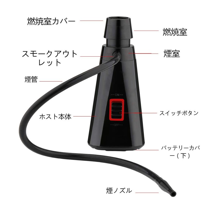 CREATIVECHEF Smoking Gun Drink Cocktail Handheld Smoker Includes Smoke Cover