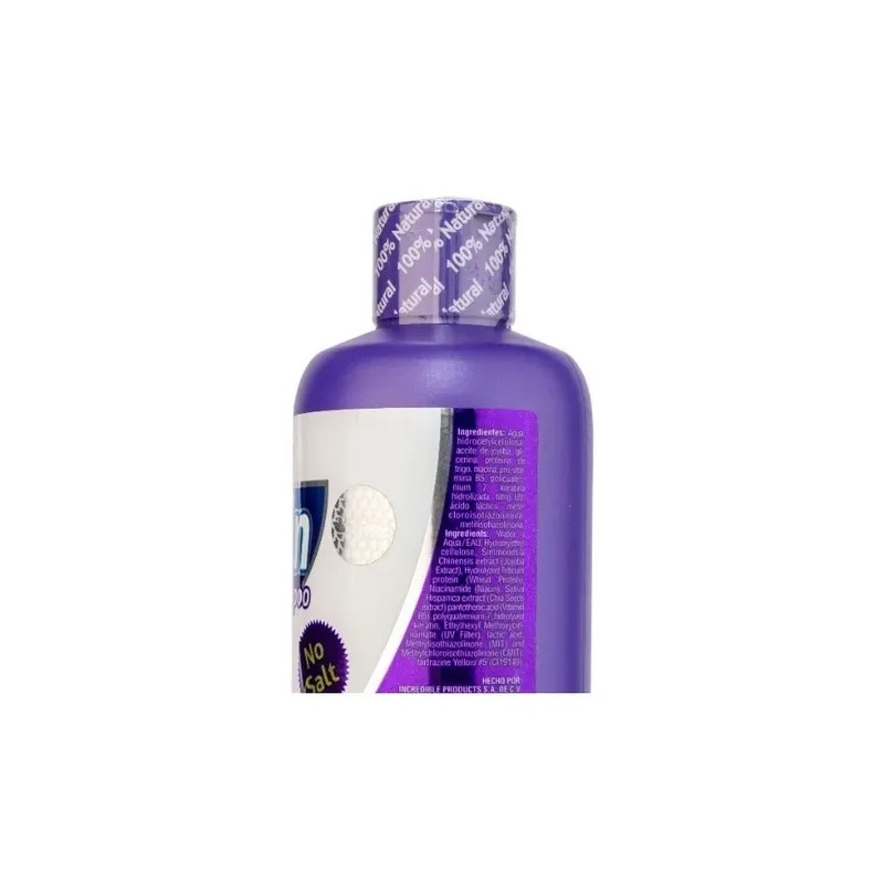 Shampoo Sin Sal Con Biotina Anticaida + Crecimiento Labs ncredible