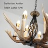 Skyblaze Rustic Antlers Chandelier 6-Light Deer Farmhouse Chandelier