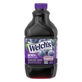 Welch's 100% Grape juice, concord Grape, 64 fl oz bottle....