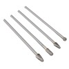 4pcs 6mm Tungsten Steel Carbide Rotary Burr Set Fits Rotary