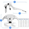 Lighted Head Magnifying Glasses Headset with Light, 1X to 3.5X