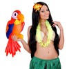 W WIDMANN MILANO Party Fashion 2465P - Aufblasbarer Papagei, Größe