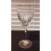 Waterford Crystal Golden Carina 7-7/8" H Water Goblet Gothic Mark