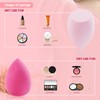 Makeup Sponge DUAIU 4 Pack Beauty Blender Foundation Sponges Set