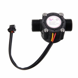 Hailege Water Flow Sensor G1/2" Water Flow Hall Sensor Switch 1-30L/min 1.75MPa Flow Meter Flowmeter Counter Water Flow Sensor
