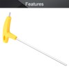 Utoolmart 4mm Metric 70# Steel T-Handle Hex Key Wrench Spanner