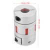 Flexible Spider Shaft Coupling OD40mm x L66mm CNC Stepper Motor