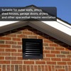2 Pcs 12" x 12" Gable Vents for House Aluminum