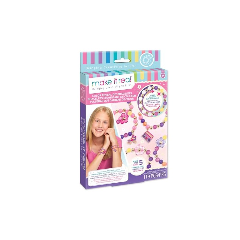 Make It Real Color Reveal DIY Pulseras