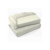 Premium Microfiber Fitted Bed Sheet, Soft and Wrinkle-Resistant (Cream, Twin)