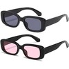 Kimorn - Gafas de sol rectangulares para mujeres y hombres,
