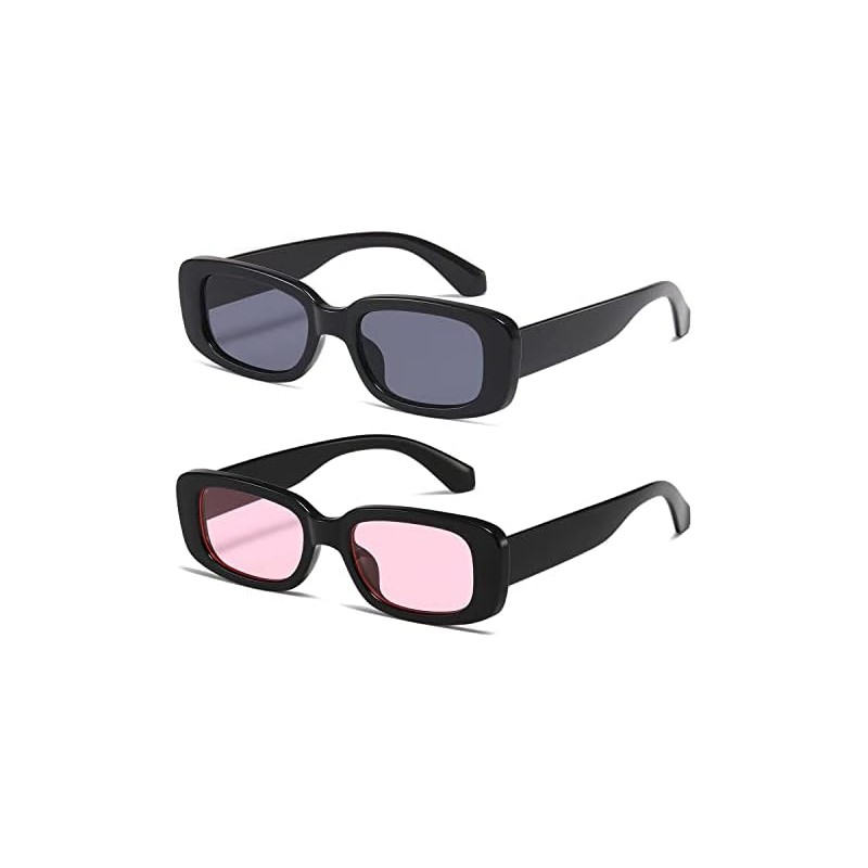 Kimorn - Gafas de sol rectangulares para mujeres y hombres,