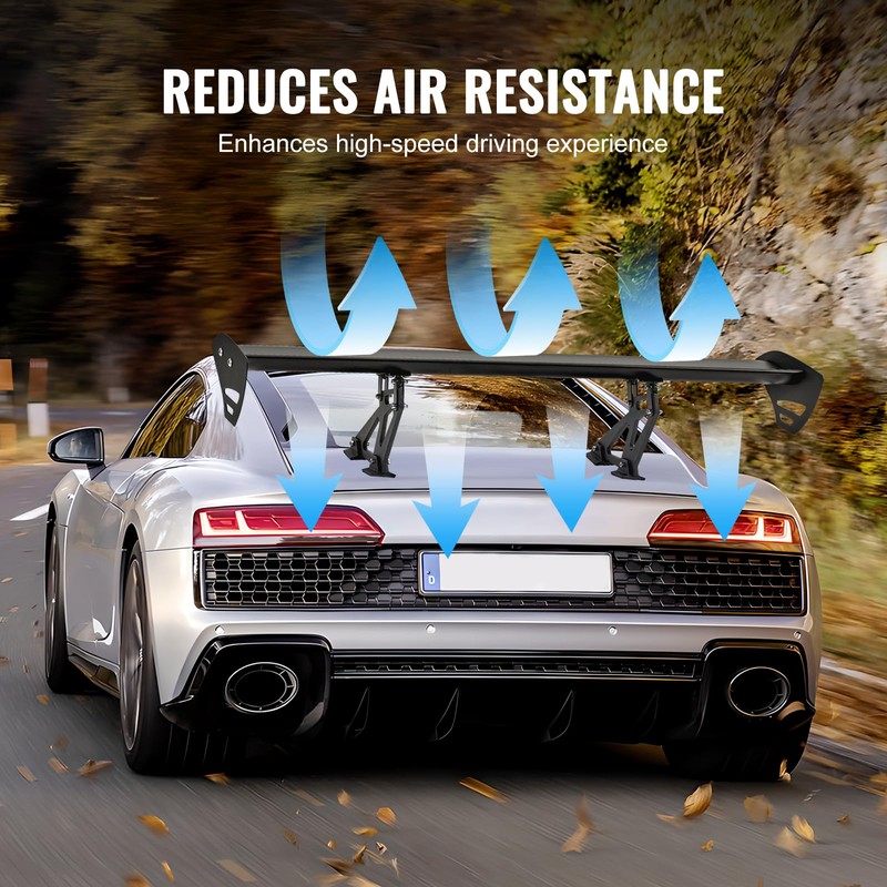 VEVOR GT Wing Car Spoiler, 43.3 inch Universal Spoiler with