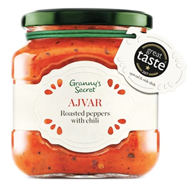 Granny's Secret Ajvar Roasted Pepper & Chili, 550 Gram