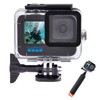 Waterproof Case for GoPro Hero 9/10/11/12, Underwater Floating Hand Grip
