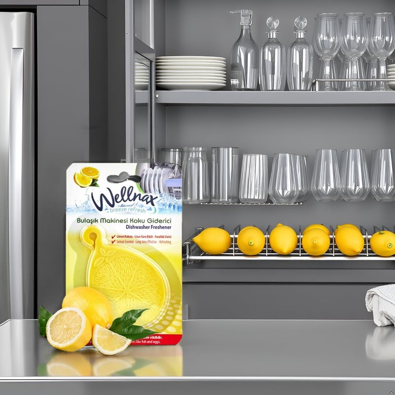 Wellnax Dishwasher Cleaner and Deodorizer - Rinse aid, Dishwashing Machine