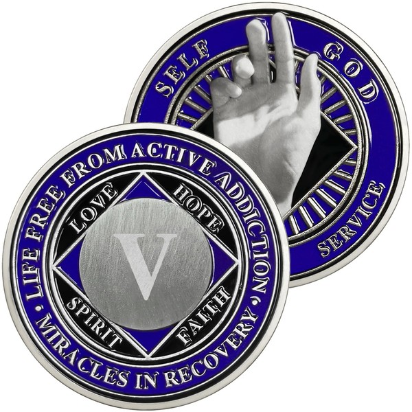5 Year NA Medallions | Narcotics Anonymous Recovery Coins |