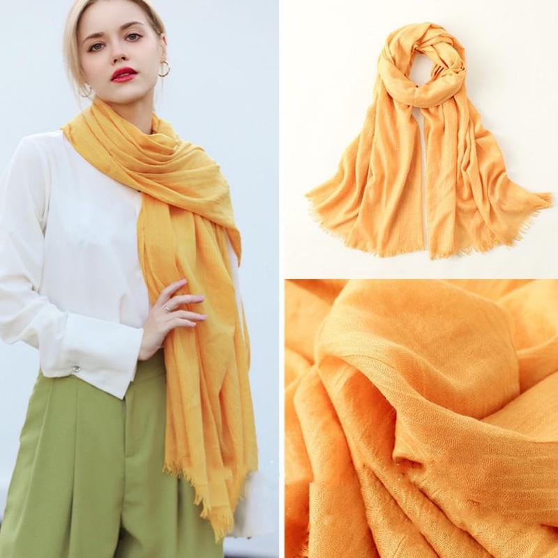 KOUMAKI Gauze Scarf, Large Scarf, Women's, UV Protection, Cotton Linen