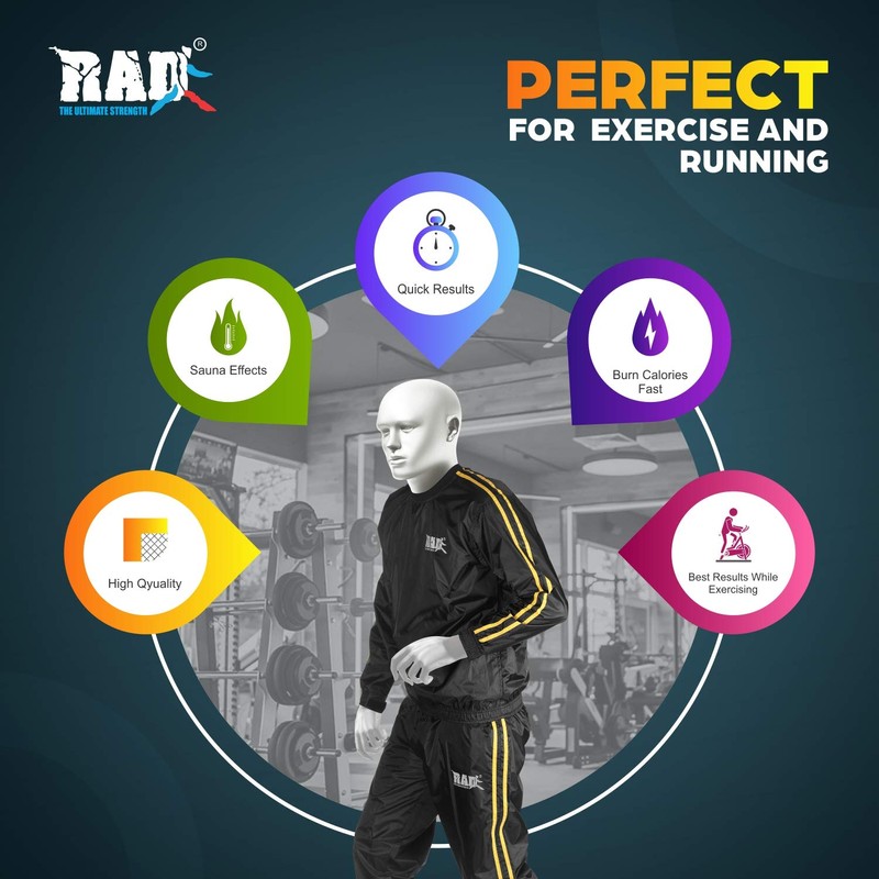 RAD Chándal Sauna de deporte ejercicio pérdida de peso adelgazar