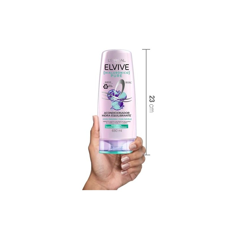 Elvive Acondicionador Hialurónico Pure