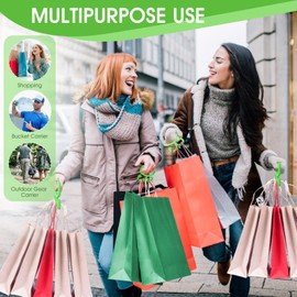 Yamobi Shopping Bag Handles with Comfortable Ergonomic Design, Carry Handle for Shopping Bag up to 80 lbs Load Capacity, Carry Handle for Shopping Bag (Green)