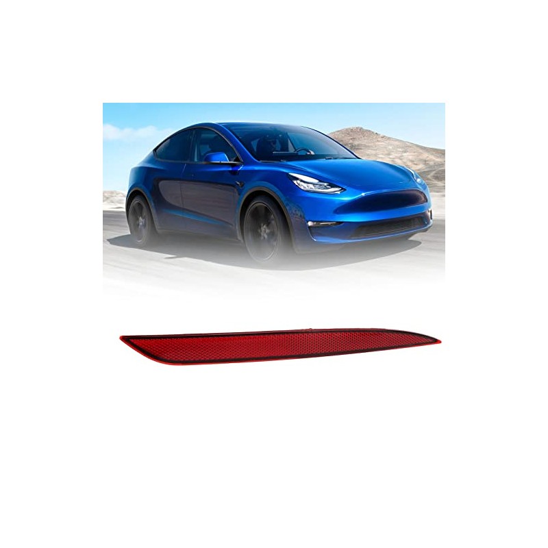 Focket Rear Bumper Reflector Light Lamp for Model Y 2020