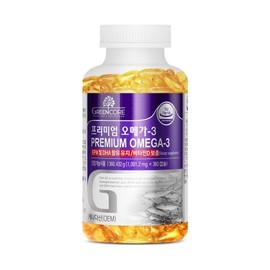 Green Core Premium Omega-3 1001.2mg 360 Capsules / 그린코어 프리미엄 오메가3 1001.2mg x 360캡슐