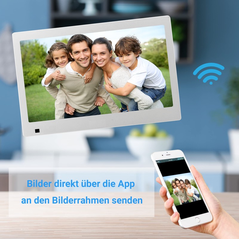 XORO CPF 10B1 10.1 Inch Digital Photo Frame with Touch