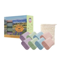 The Original 8-Bar Box - (8) Natural Soap Bars (5oz. each) + (1 pc.) Complimentary Sisal Fiber Soap Bag