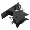 2pcs Metal Napkin Holder Innovative Hollow Out Cat Shape Paper