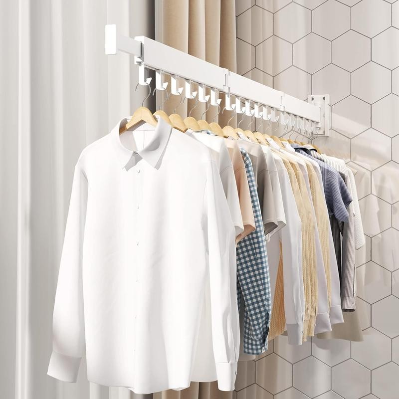 Clothes Drying Rack,Laundry Drying rack,Wall Mounted Clothes Rack,Clothes Hanging Rack,Laundry