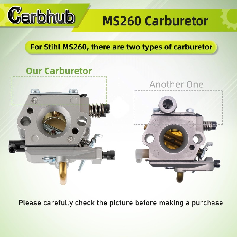 Carbhub Carburetor for Stihl 024 026 MS240 MS260 Replace for