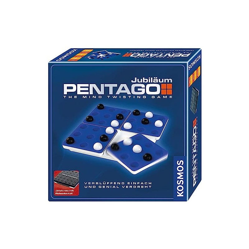 Kosmos Games 692599 - Pentago, Anniversary Edition Strategy Game
